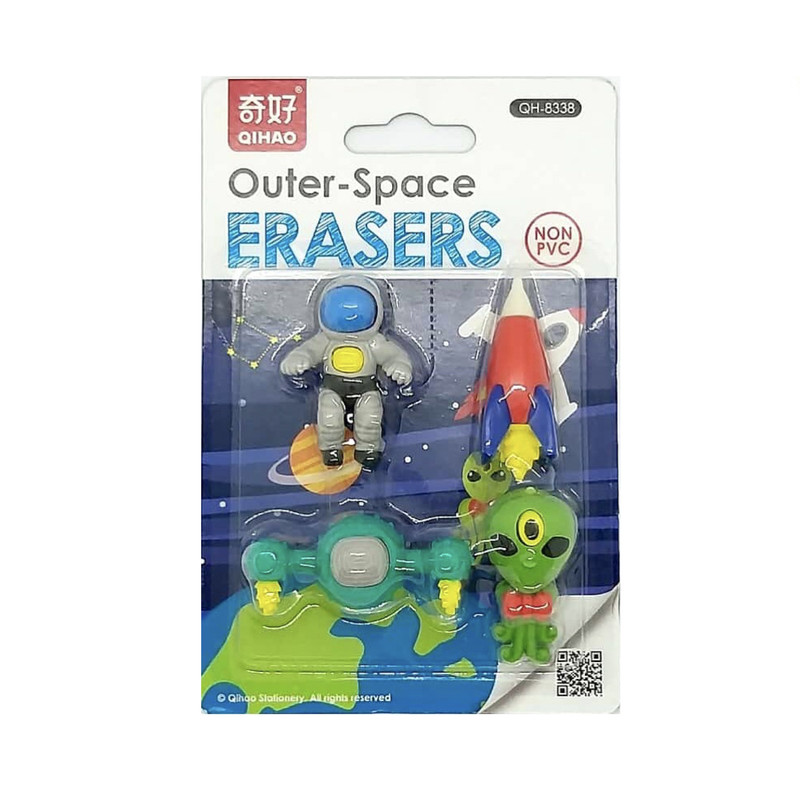 پاک کن کیو آی ها او مدل فضایی 2 کد 8338 مجموعه 4 عددی