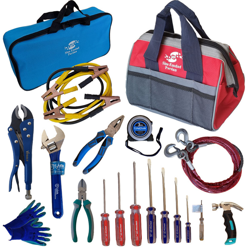 مجموعه ابزار 18 عددی سینا امداد مدل CA026