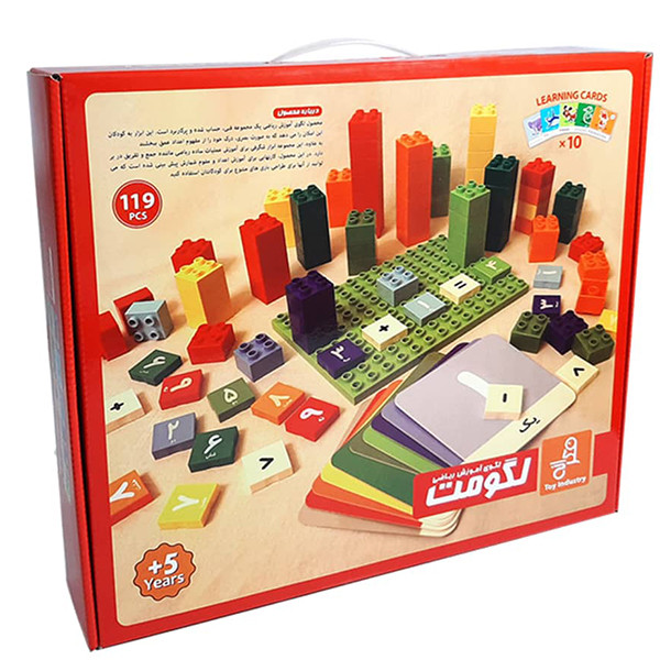 خرید و قیمت بازی آموزشی فکرانه مدل لگو مت