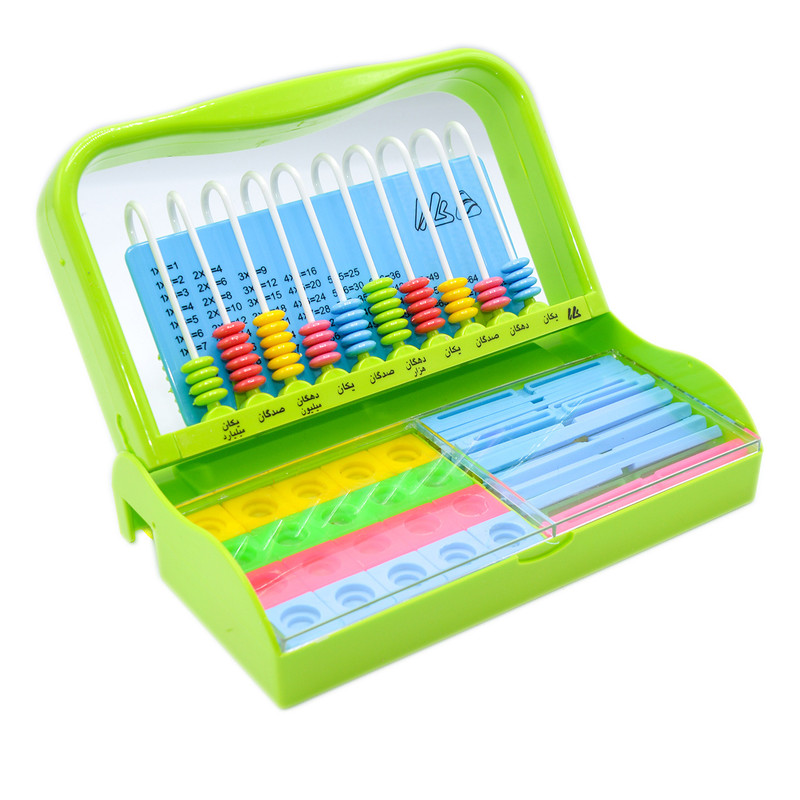 چرتکه کارا مدل 10 رقمی با چینه و چوب خط