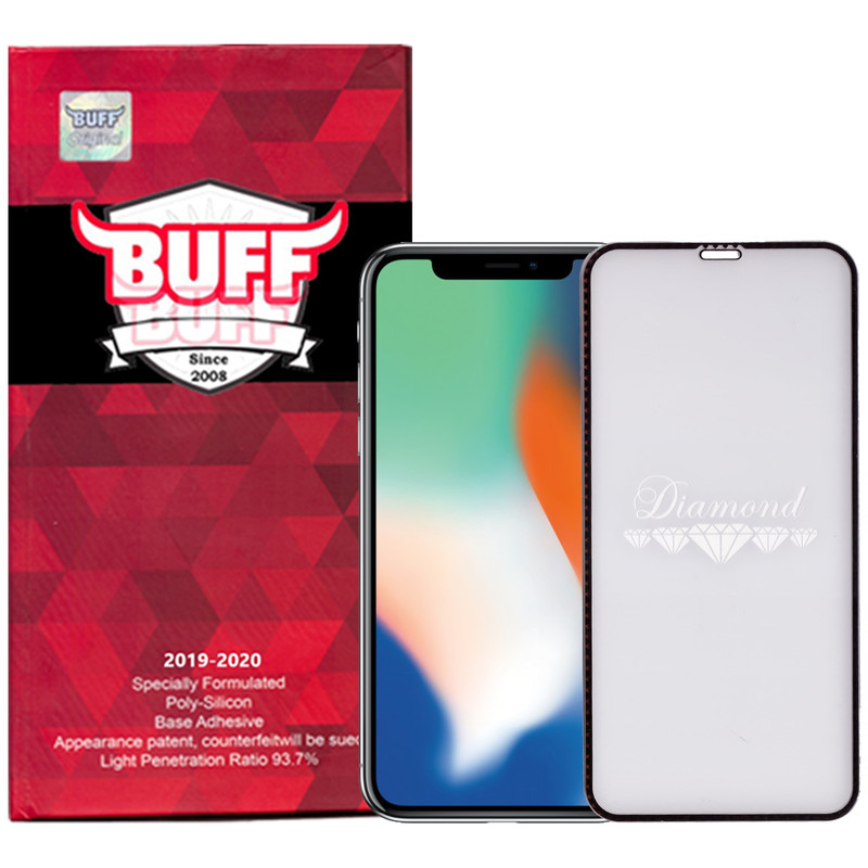 محافظ صفحه نمایش 5D بوف مدل Diamond مناسب برای گوشی موبایل اپل IPhone XS