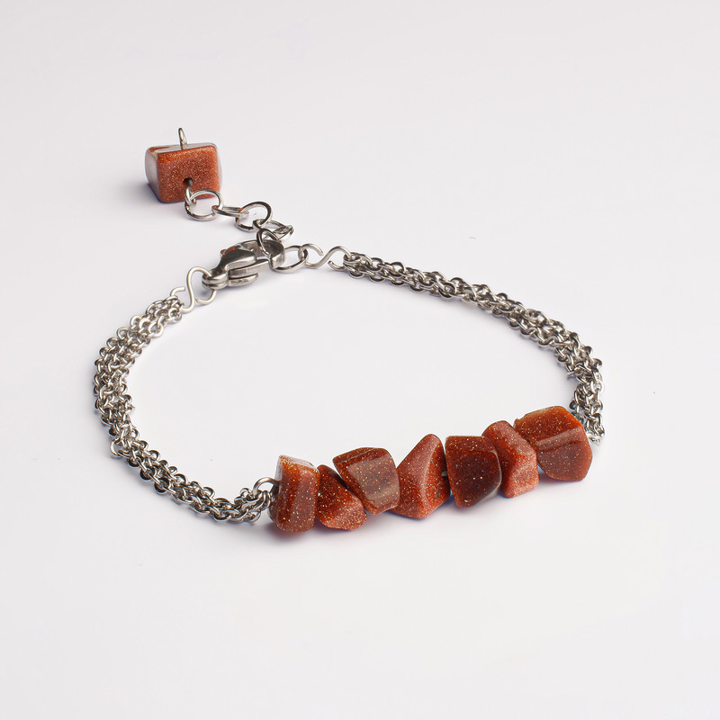 خرید و قیمت دستبند زنانه مدل سنگ دلربا کوبیسم کد 037