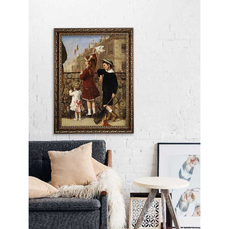 تابلو شمسه نگار مدل کلاسیک اروپایی