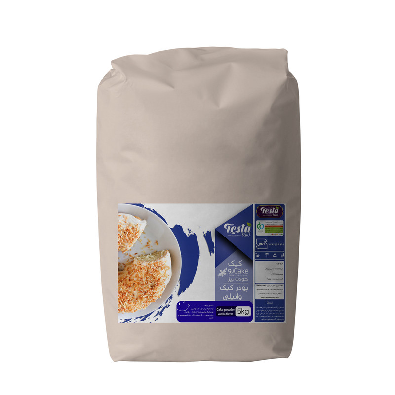 پودر کیک وانیلی تستا - 5 کیلوگرم