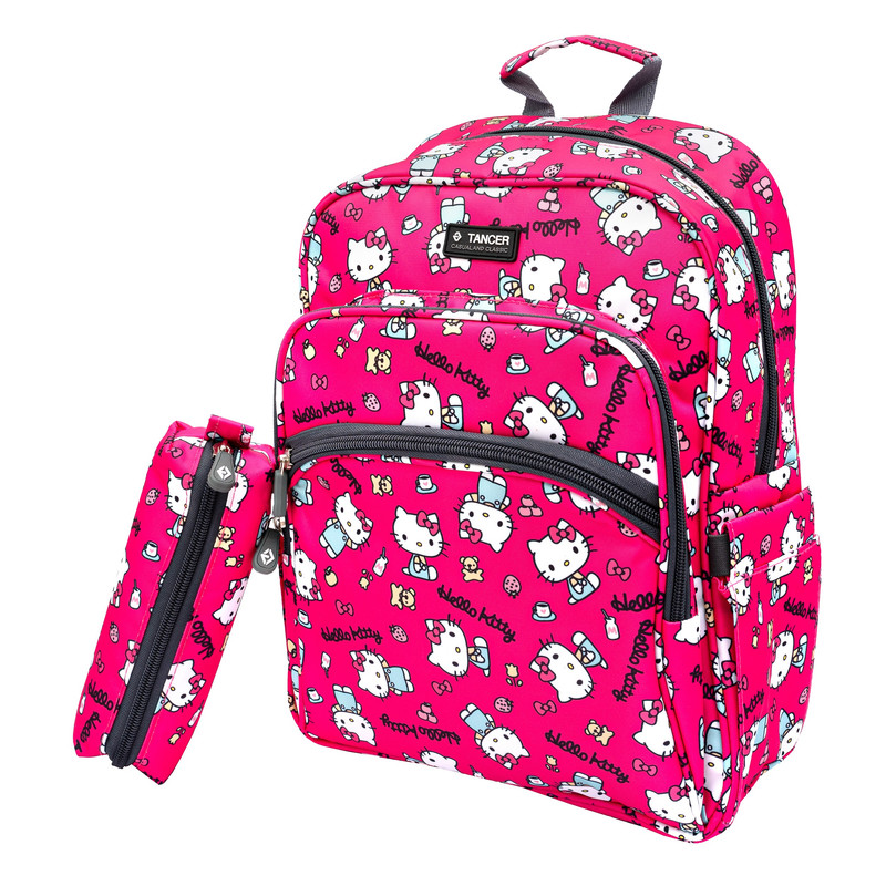 خرید و قیمت کوله پشتی تنسر مدل آریو کد 135 طرح عروسکی به همراه جامدادی