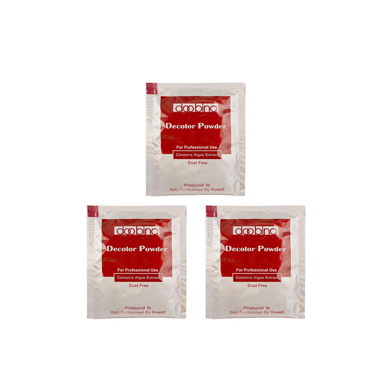 خرید و قیمت پودر دکلره دوبینا مدل dust free وزن 30 گرم مجموعه سه عددی