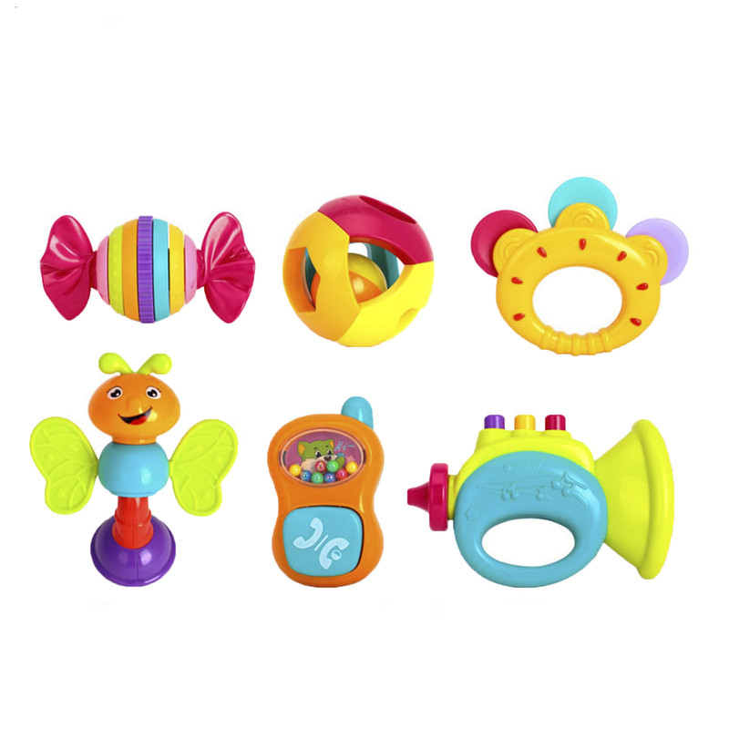 جغجغه هولی تویز مدل 939A مجموعه 6 عددی