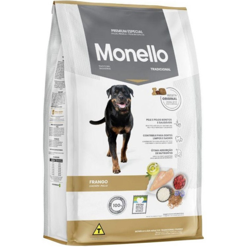 غذا خشک سگ مونلو مدل بالغ زیپ کیپ وزن 1 کیلوگرم