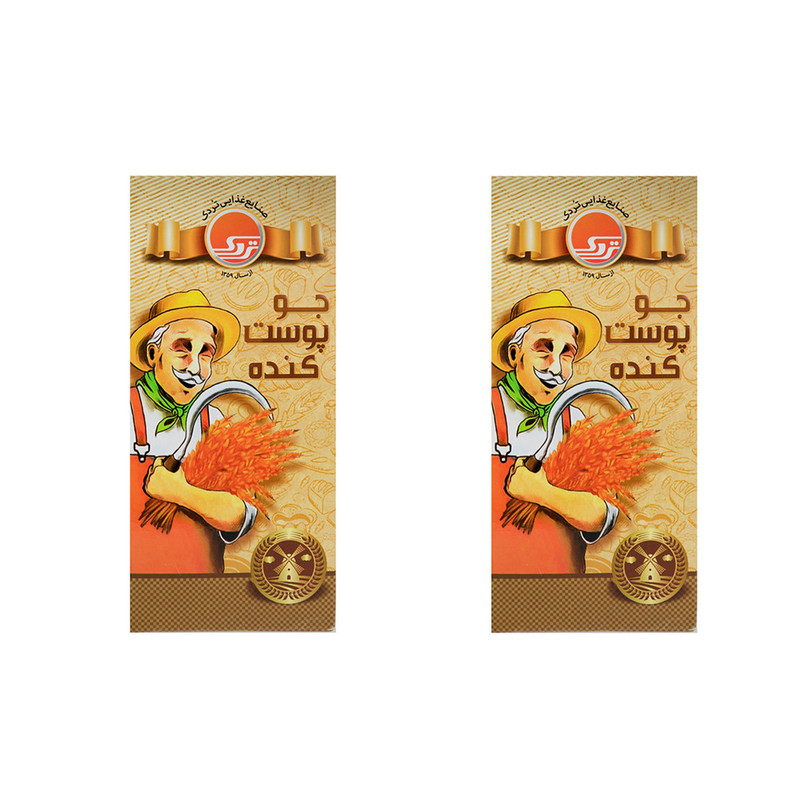 جو پوست کنده تردک - 250 گرم بسته 2 عددی