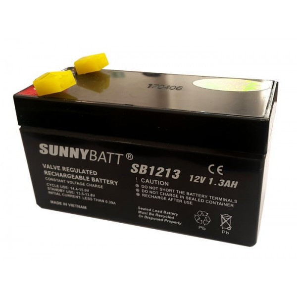 خرید و قیمت باتری یو پی اس 12 ولت 1.3 آمپر ساعت سانی بت مدل SB1213