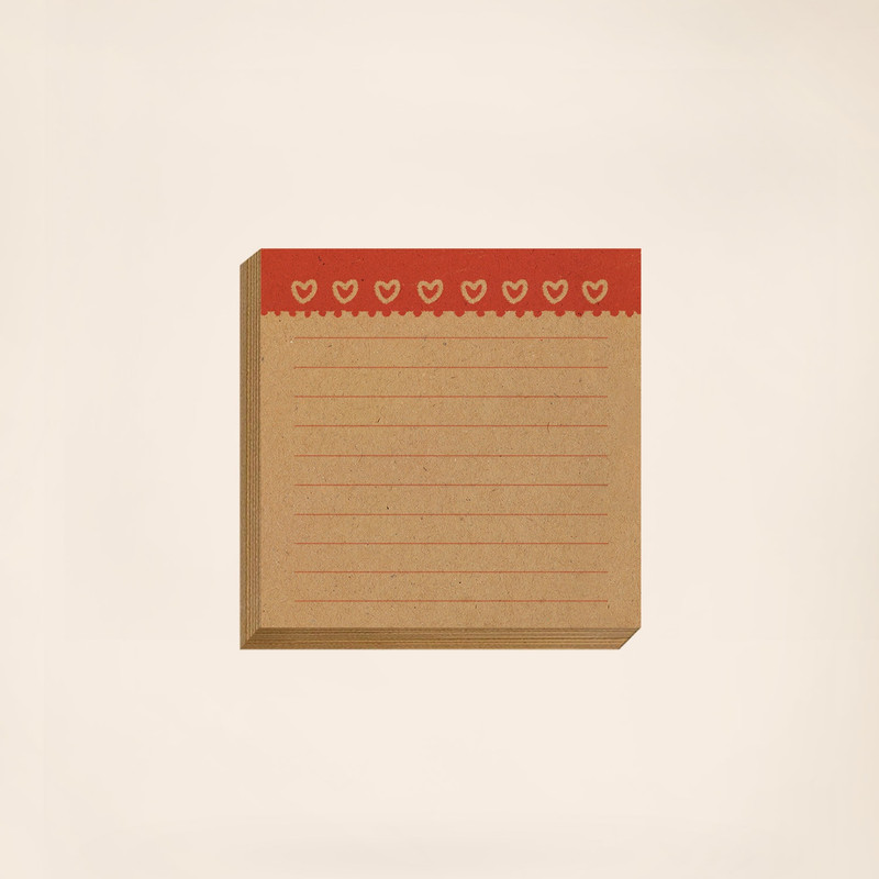 کاغذ یادداشت مریخ مدل love کد 1017