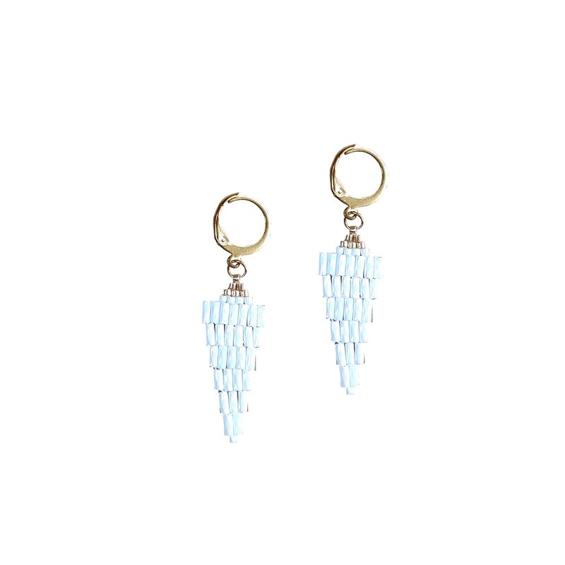 گوشواره دست دوز زنانه مدل قندیل