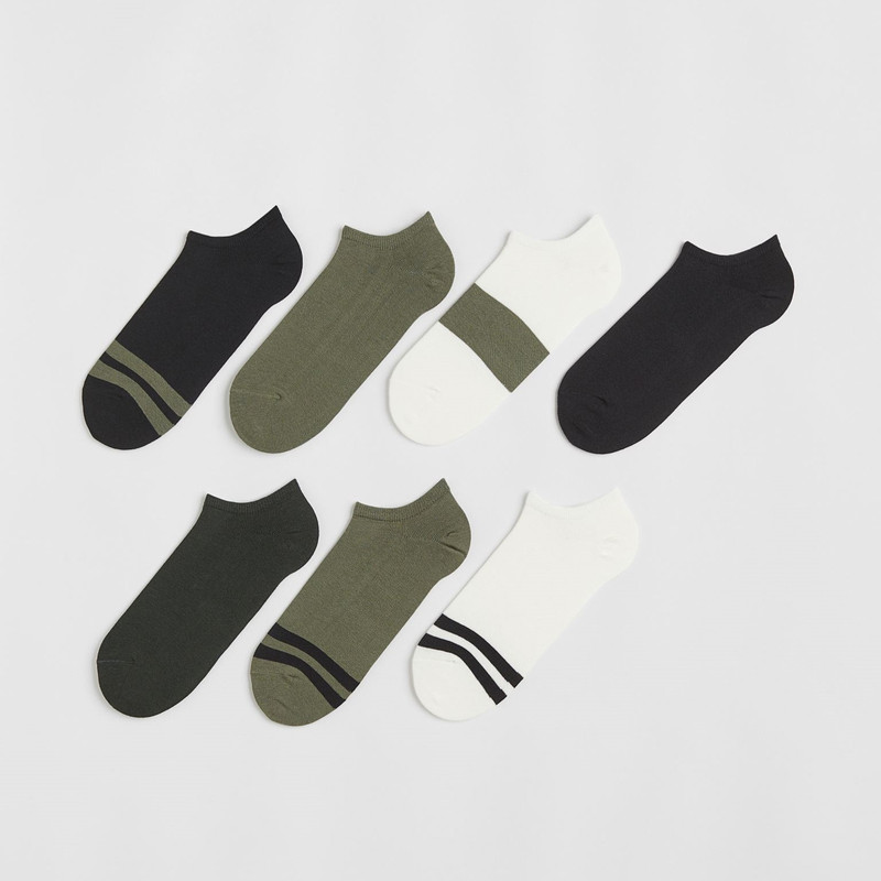 جوراب مردانه اچ اند ام مدل 0577425031 مجموعه 7 عددی