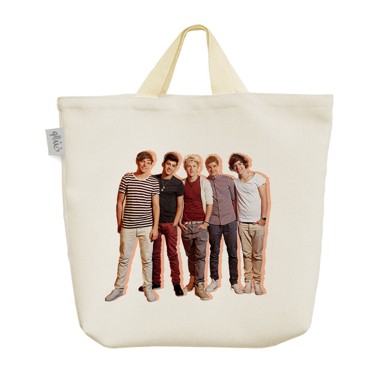 ساک خرید خندالو مدل One Direction کد 1550