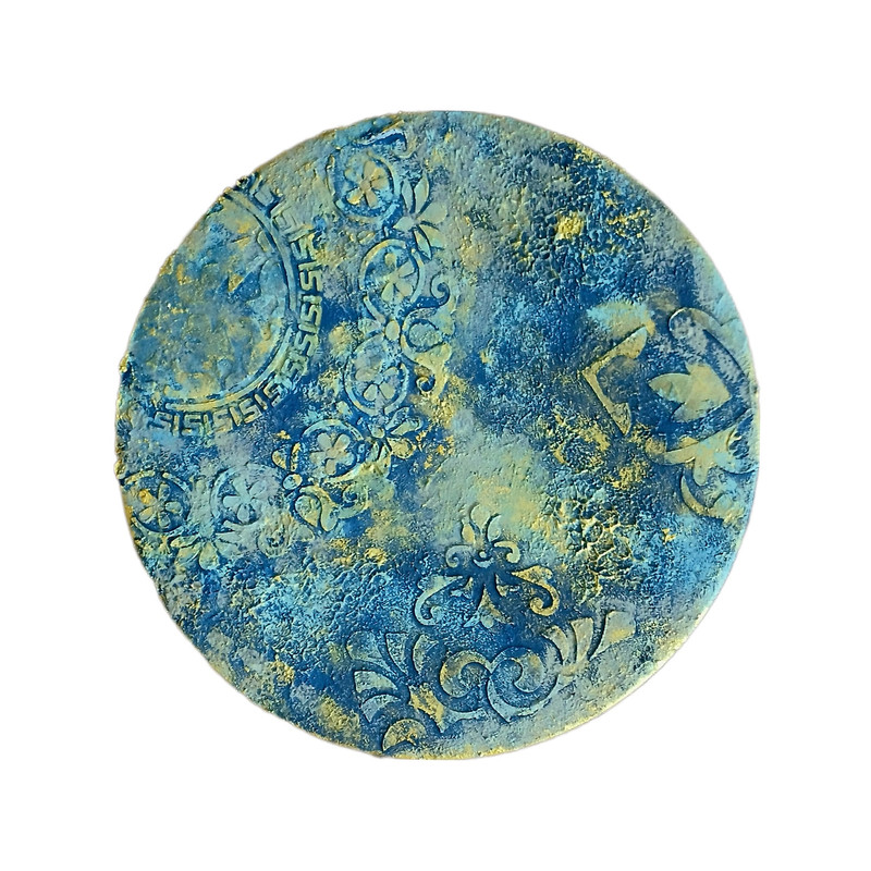 خرید و قیمت بشقاب دیوارکوب سفالی مدل پتینه