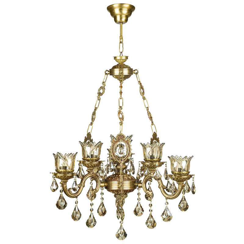 لوستر هفت شعله چشمه نور کد S3559.3-1-A