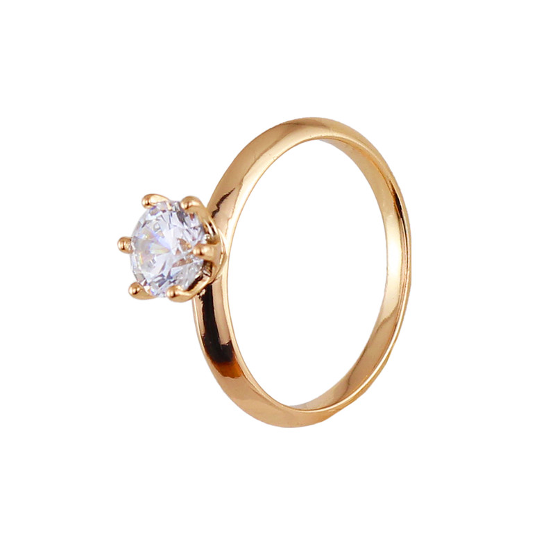 خرید و قیمت انگشتر زنانه ژوپینگ مدل سولیتر کد L463