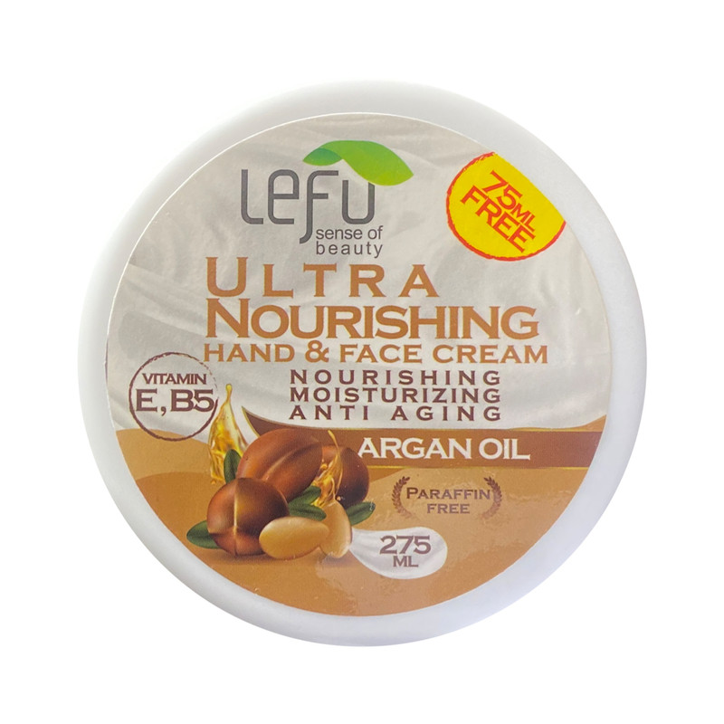 کرم مغذی لفو مدل ULTRA NOURISHING حاوی روغن آرگان حجم 275 میلی لیتر