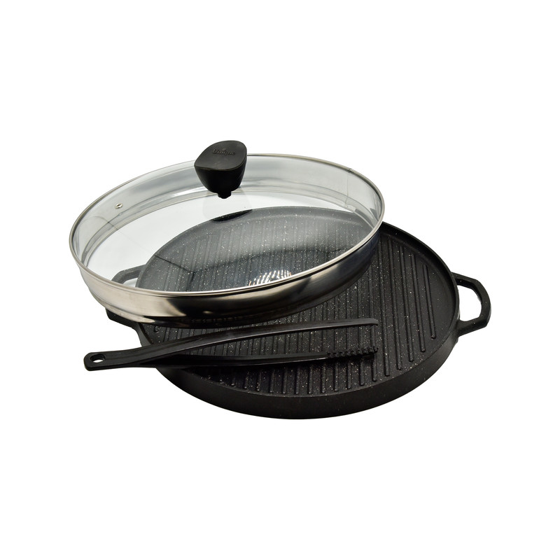 تابه گریل یونیک مدل گرد کد 6029 سایز 34