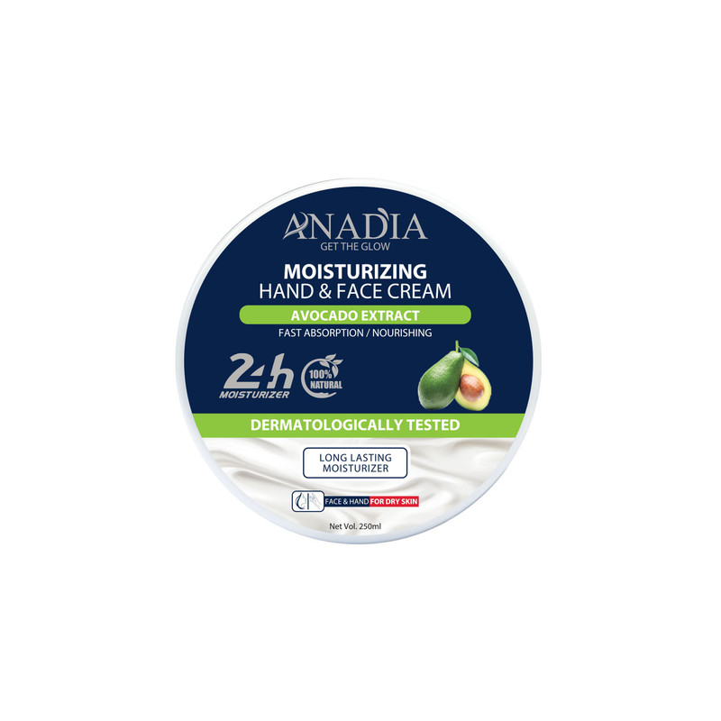 خرید و قیمت کرم مرطوب کننده انادیا مدل آووکادو حجم 250 میلی لیتر