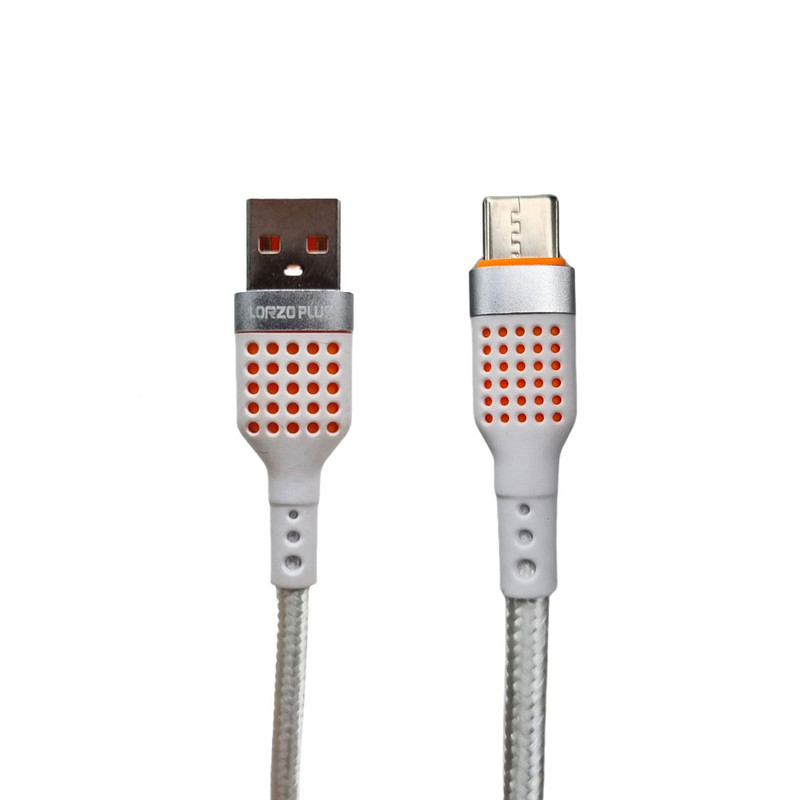 کابل تبدیل USB به microUSB لورزو پلاس مدل C16 طول 1 متر بسته 10 عددی