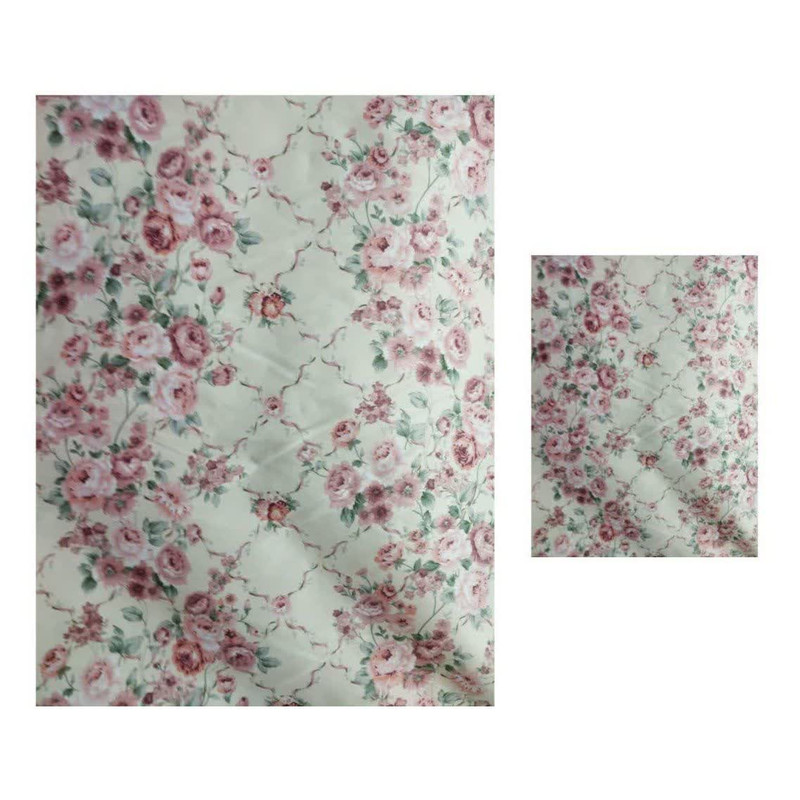 کاور تشک مهمان مدل 032 یک نفره سایز 190× 90 سانتی متر به همراه روبالشتی