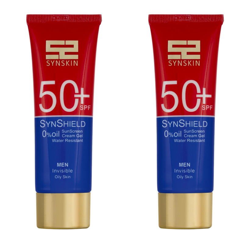 کرم ژل ضد آفتاب ساین اسکین مدل Invsible M حجم 50 میلی لیتر مجموعه 2 عددی