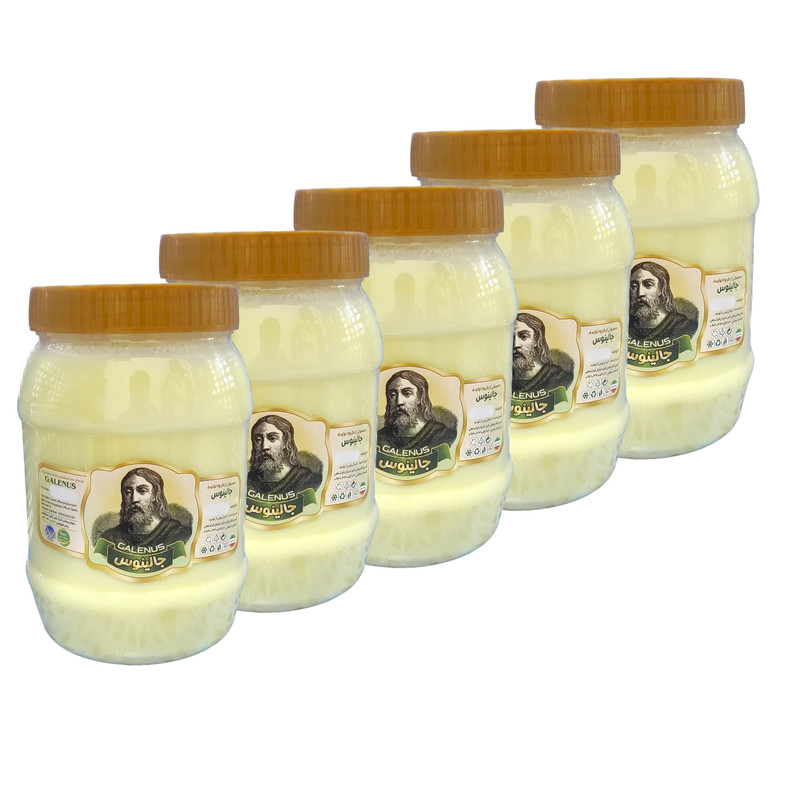 روغن شحم گاوی معطر گلاب جالینوس - 1 کیلوگرم بسته 5 عددی