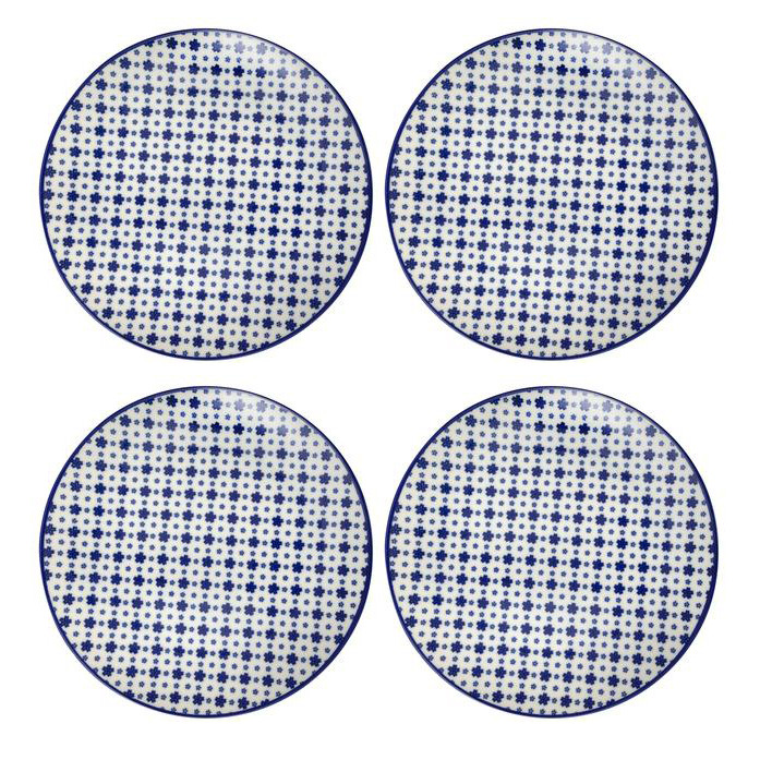 پیش دستی مادام کوکو مدل Reve Bleu Delicat بسته 4 عددی