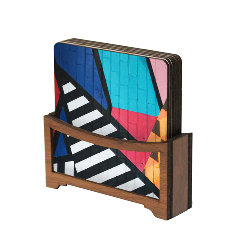 زیر لیوانی تهران جی اف ایکس مدل ZL-3251 بسته 6 عددی