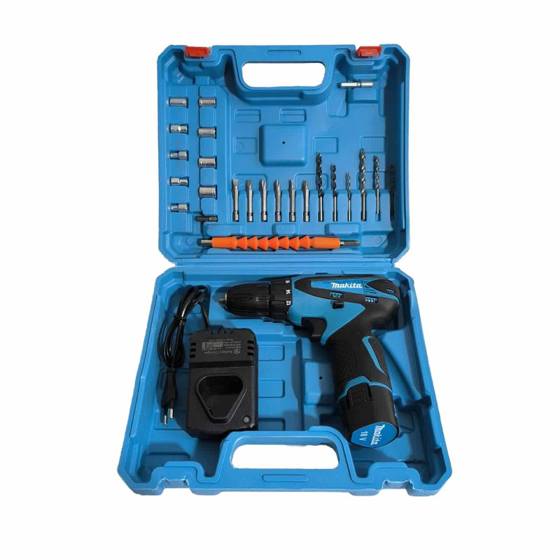 پیچ گوشتی شارژی ماکیتا مدل 18V-single battery مجموعه 28 عددی