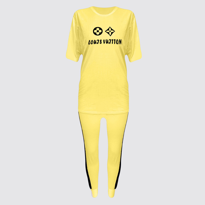 خرید و قیمت ست تی شرت آستین کوتاه و شلوار زنانه مدل مها کد 18