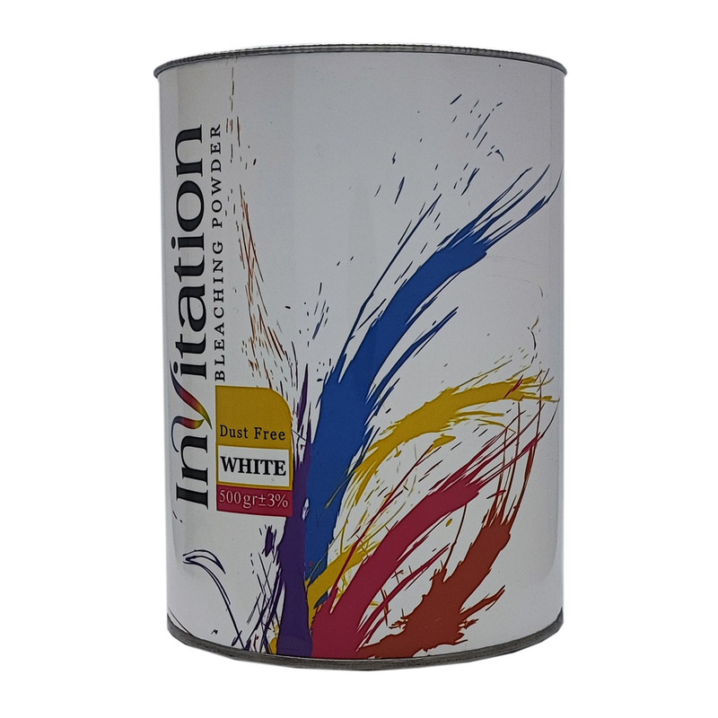 خرید و قیمت پودر دکلره مو اینویتیشن مدل 01 وزن 500 گرم