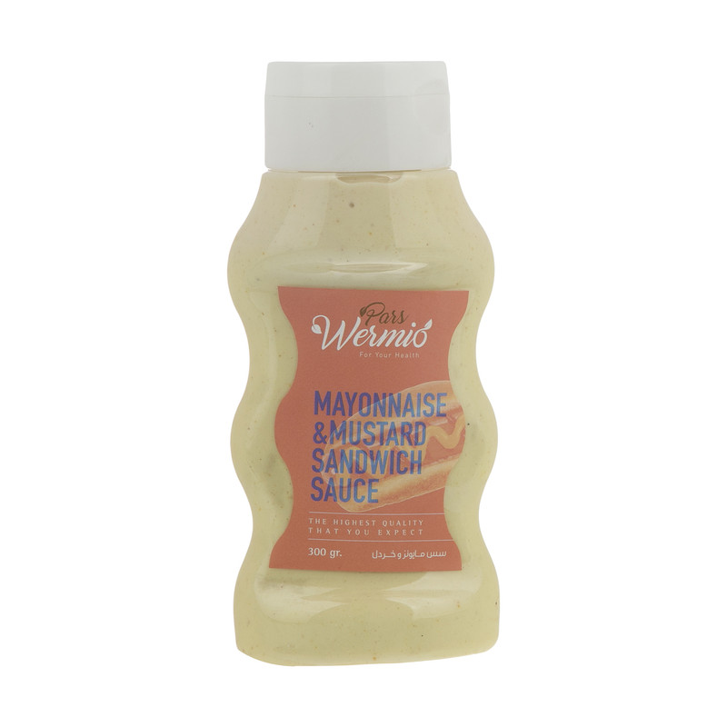 خرید و قیمت سس مایونز و خردل ورمیو - 300 گرم
