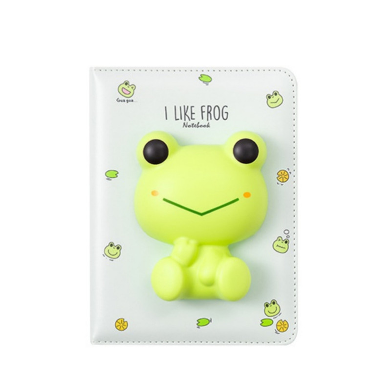 دفتر یادداشت مدل اسکوییشی طرح قورباغه