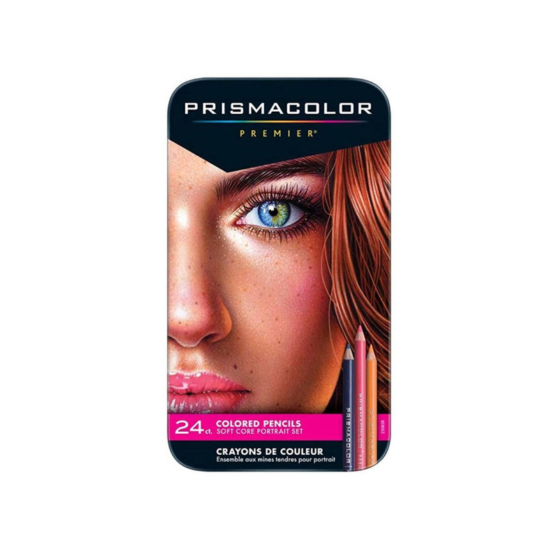 مداد رنگی 24 رنگ پریسماکالر مدل طیف پوست