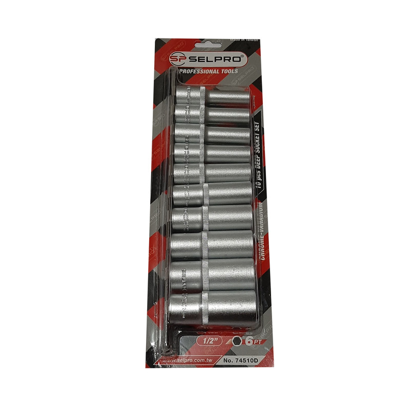 آچار بکس سلپرو مدل 74510D مجموعه 10 عددی