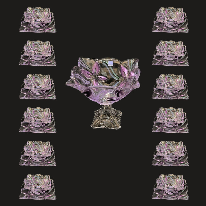 خرید و قیمت سرویس آجیل خوری 25 پارچه سیلیکا مدل آنجلینا