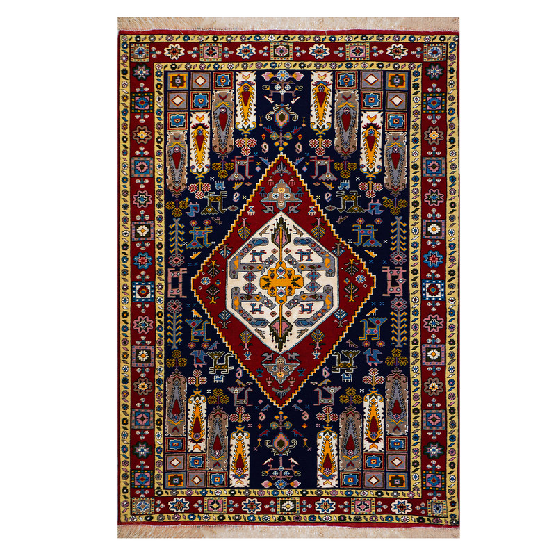 فرش دستبافت 3 متری مدل تربت جام طرح ایلیاتی