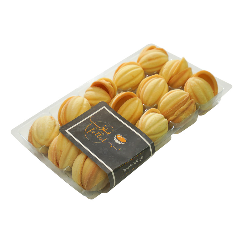 نان تارت گردو روسی شیرین قنادی فلوت - 230 گرم