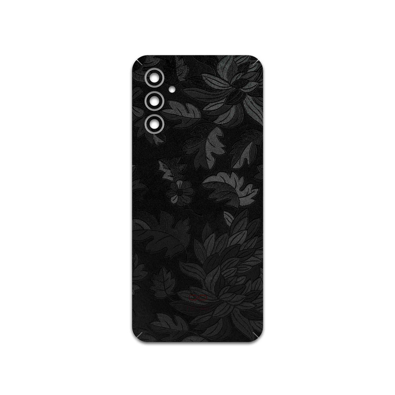 خرید و قیمت برچسب پوششی ماهوت مدل Black-Wildflower مناسب برای گوشی موبایل سامسونگ Galaxy M13 (India)