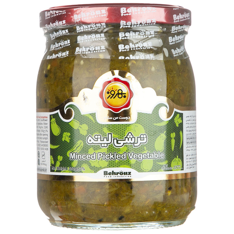 ترشی لیته بهروز - 550 گرم