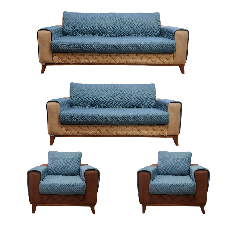 کاور مبل هفت نفره سندس مدل مارپیچ کد F1049