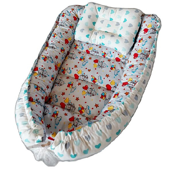 خرید و قیمت قنداق نوزاد شایلی مدل فیل خوشحال