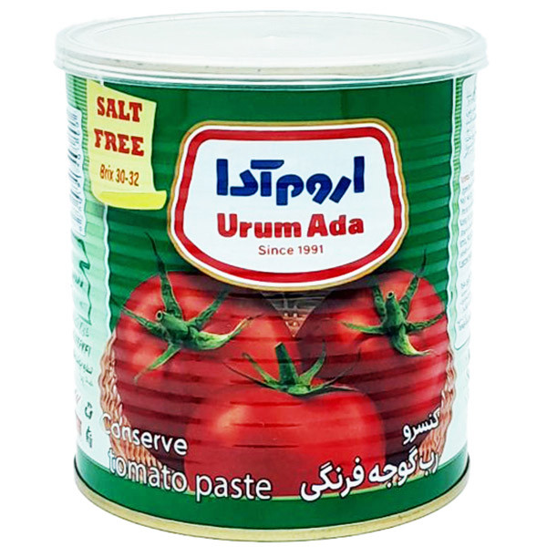 کنسرو رب گوجه فرنگی بدون نمک اروم آدا - 800 گرم