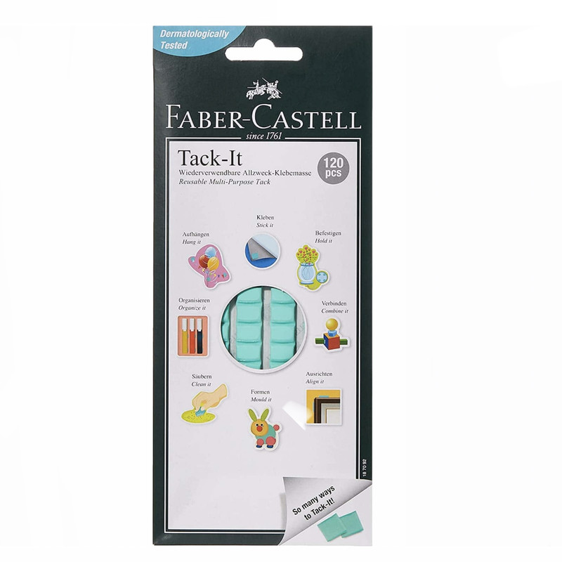 چسب خمیری فابر کاستل مدل Tack-It بسته 120 عددی