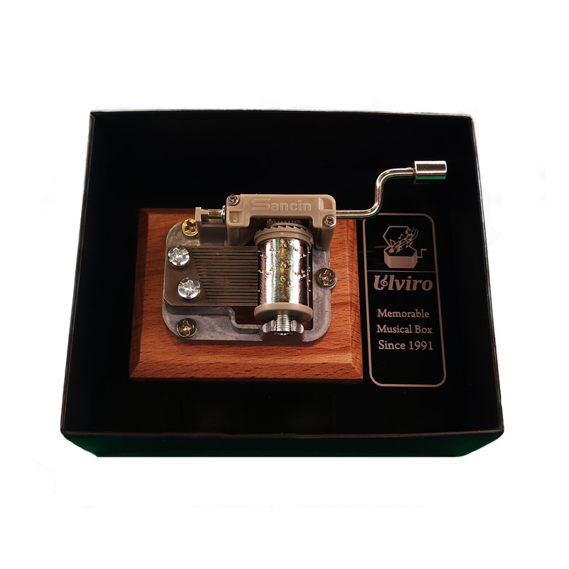 جعبه موزیکال آلویرو مدل ملودی Green Sleevs