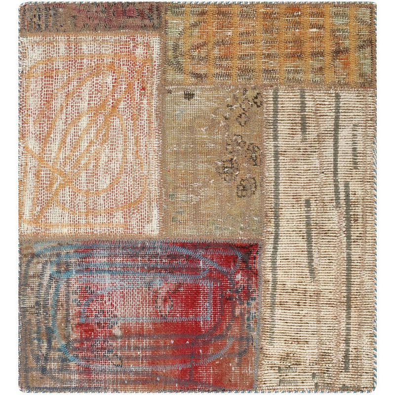 کلاژ فرش دستبافت نیم متری فرش هریس کد 101917