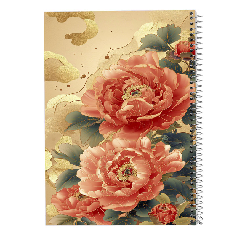 خرید و قیمت دفتر مشق 50 برگ مدوپد مدل گل کد DF15946