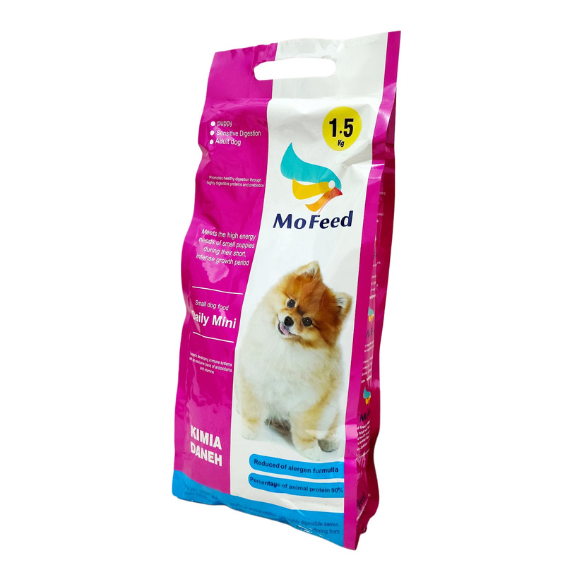 غذا خشک مفید مدل مینی داگ وزن 1.5 کیلوگرم